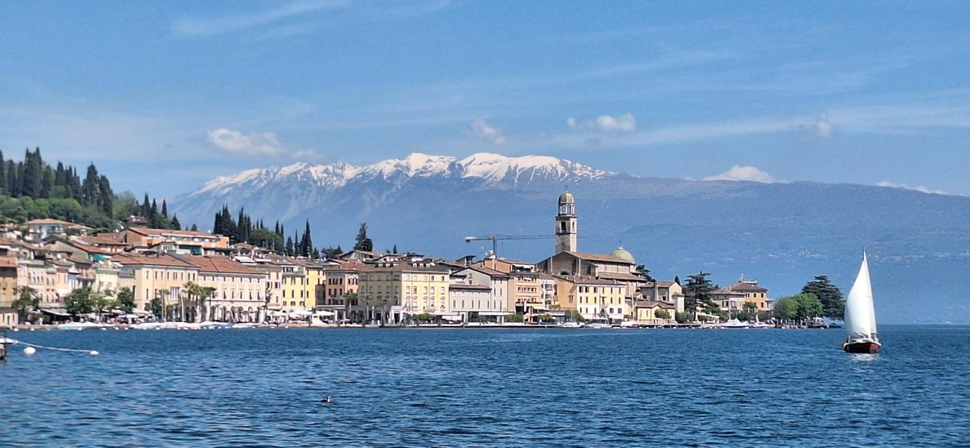 Residence Olivi - Panorama Lake View, Pool, Terrace, Garden, Wifi Toscolano Maderno Bagian luar foto