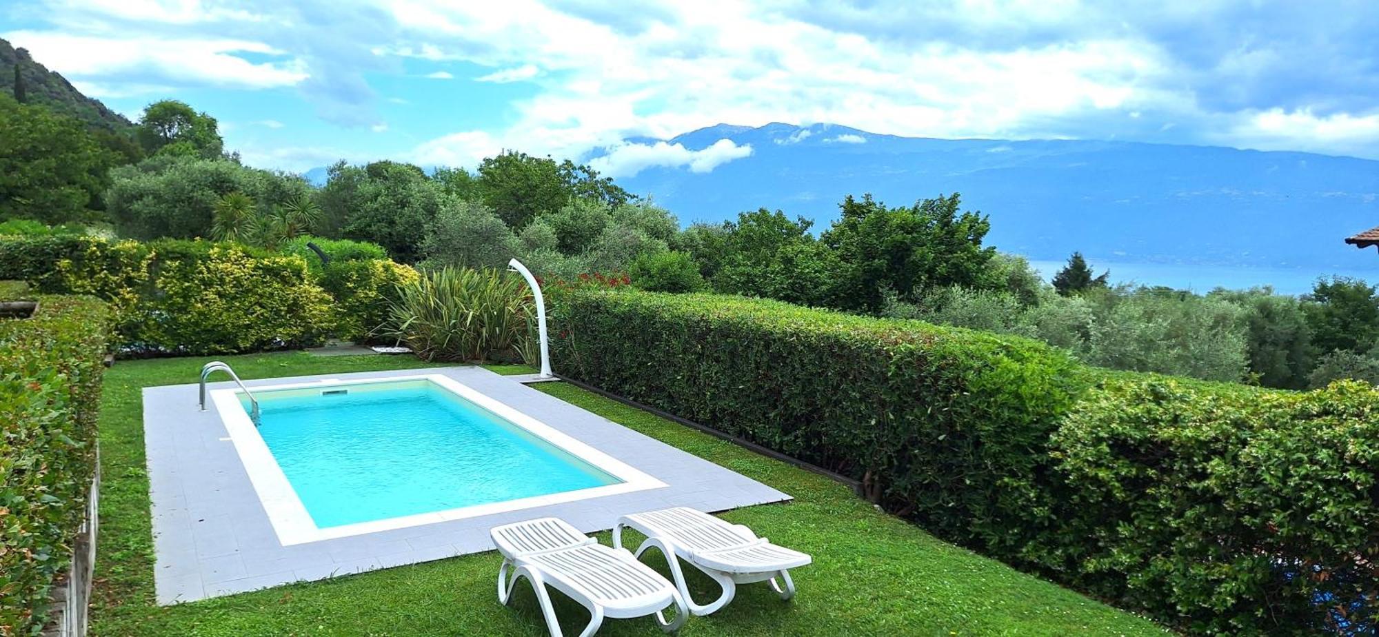 Residence Olivi - Panorama Lake View, Pool, Terrace, Garden, Wifi Toscolano Maderno Bagian luar foto
